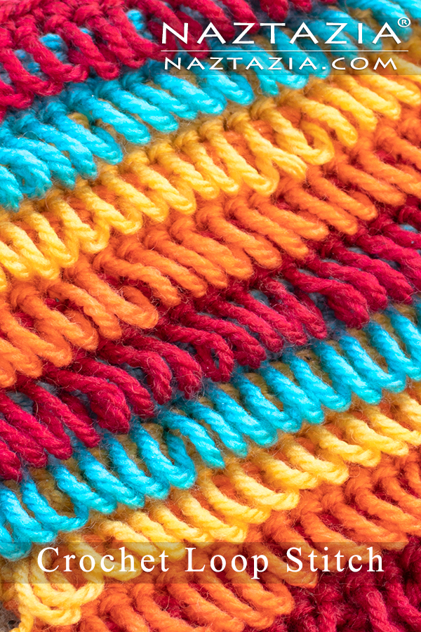 Crochet Loop Stitch and Loops for Texture from Stitchorama Collection