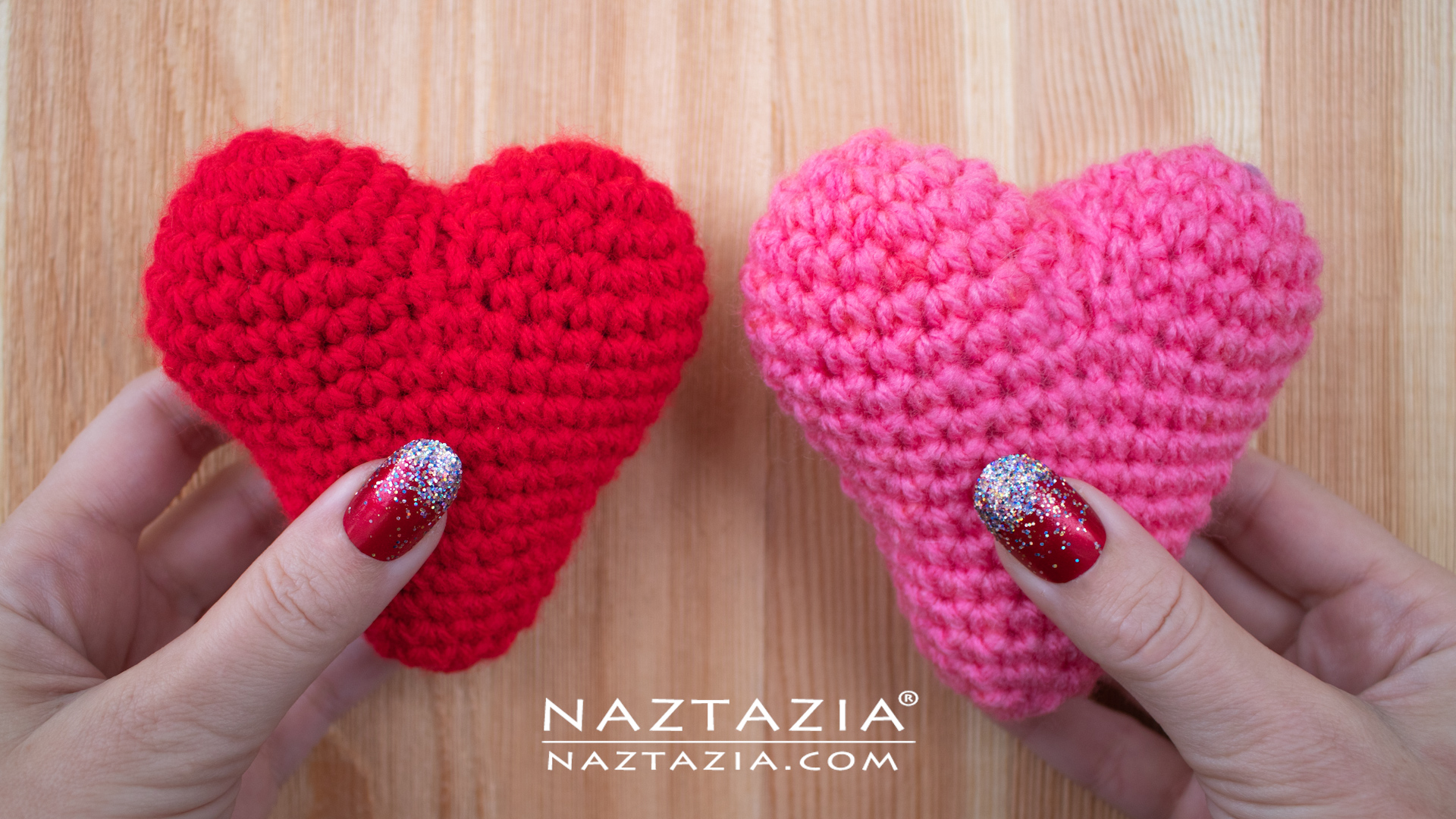 Crochet Light Heart Dishcloth - Naztazia ®