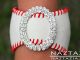 Baseball Cuff Bracelet Jewelry Made from a Real Baseball