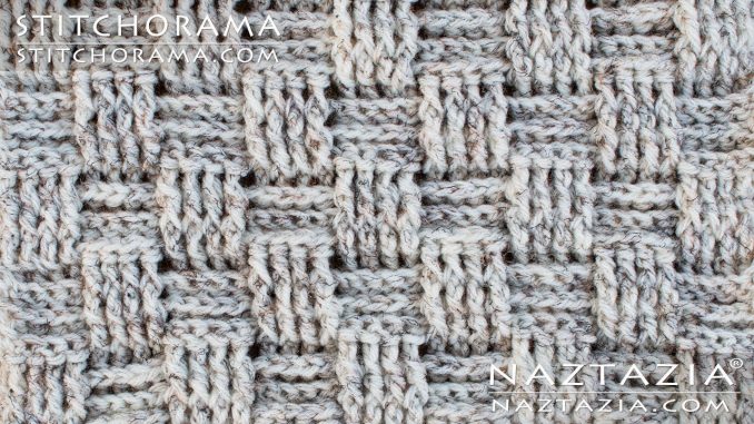 Crochet Basketweave Stitch from Stitchorama Collection