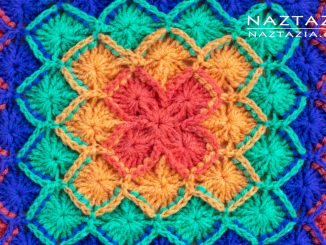 Bavarian Crochet Square Stitch Pattern Tutorial