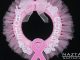 Breast Cancer Awareness Wreath Pink Ribbon with Hope and Cure