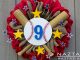 Baseball Burlap Wreath for Sports Season
