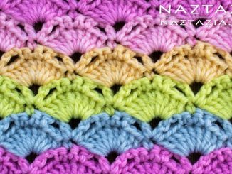 Crochet Colorful Shell Stitch from Stitchorama Collection