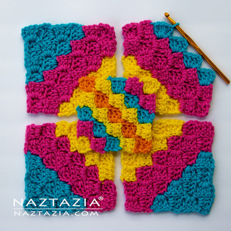 Crochet Corner to Corner Stitch - Naztazia