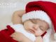 Crochet Baby Christmas Santa Claus Hat and Cocoon Outf