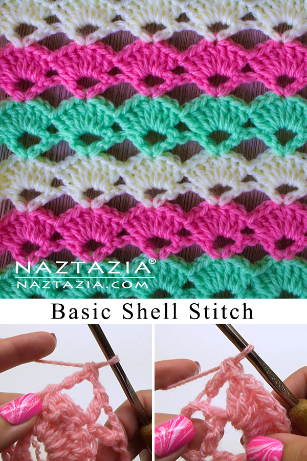 Crochet Basic Shell Stitch