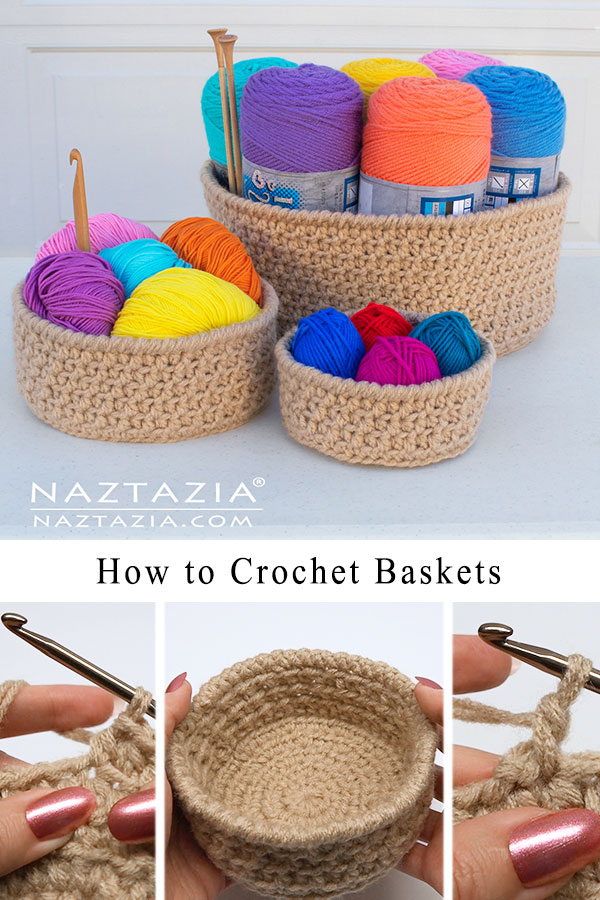 Crochet Basket - Naztazia ®