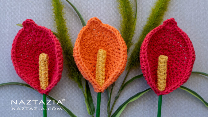 Crochet Calla Lily Flower