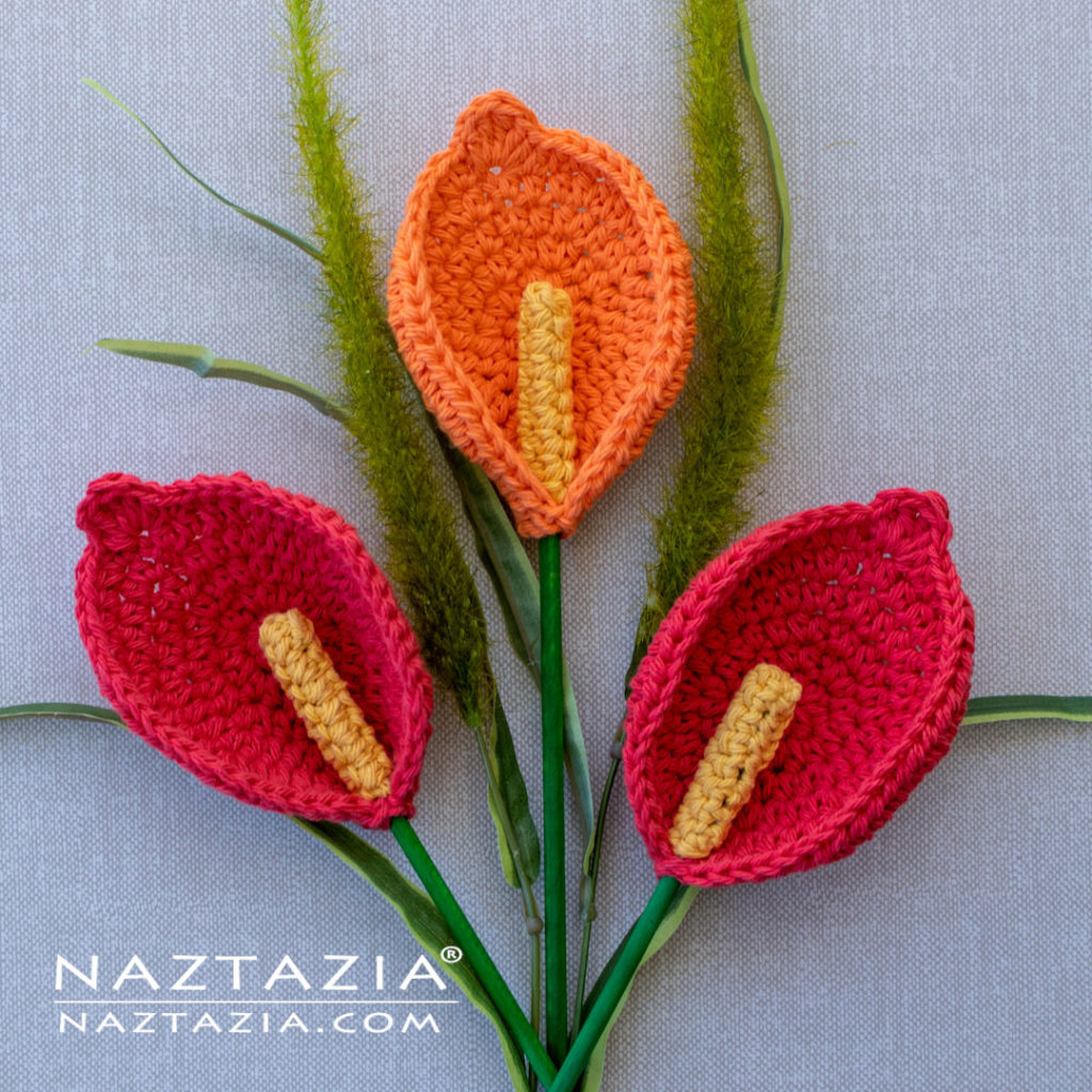 Crochet Calla Lily Flower Tutorial