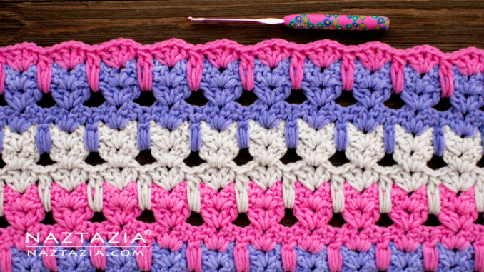 How to Crochet Cat Stitch