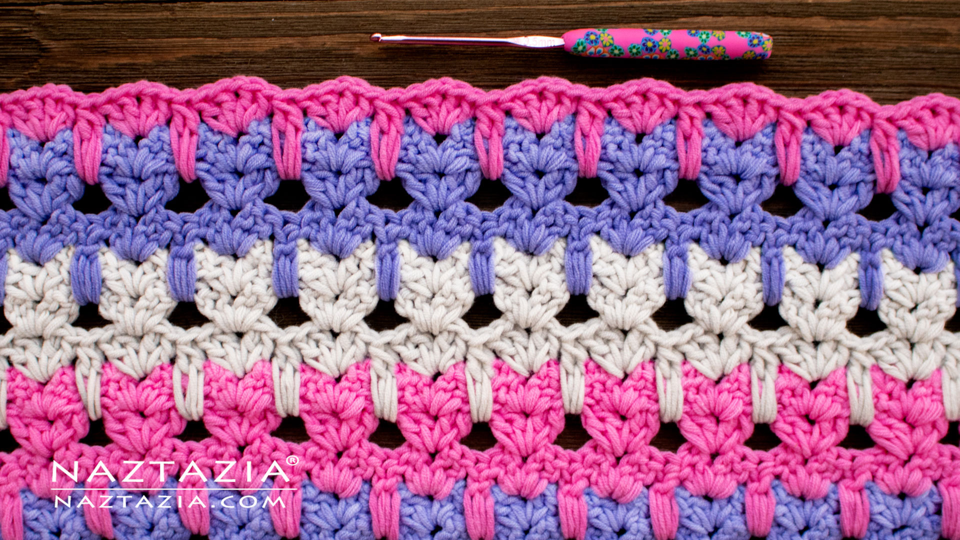 How to Crochet Cat Stitch   Naztazia ®
