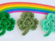 Crochet Clover Shamrock for St Patricks Day