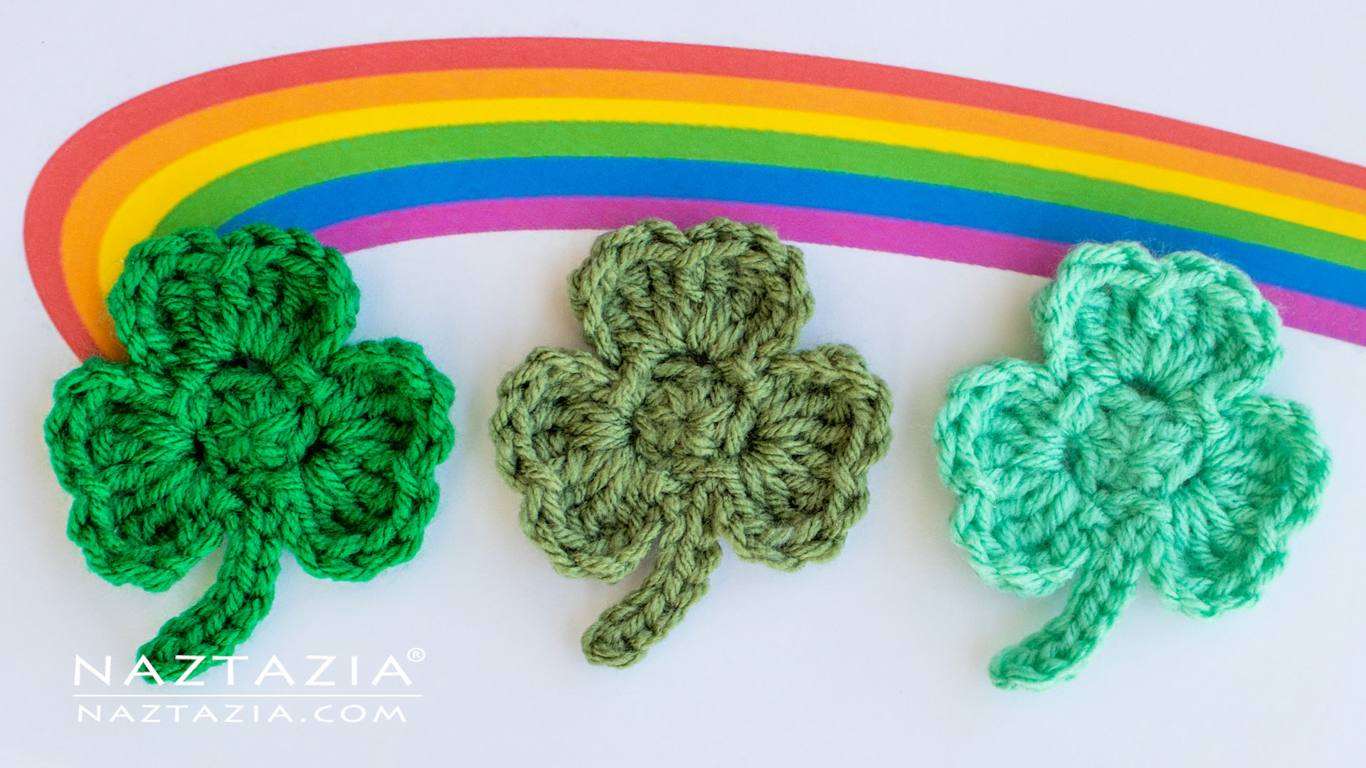 Crochet Clover Shamrock - Naztazia ®