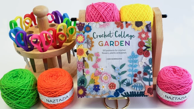 Crochet Collage Garden Book Review by Naztazia