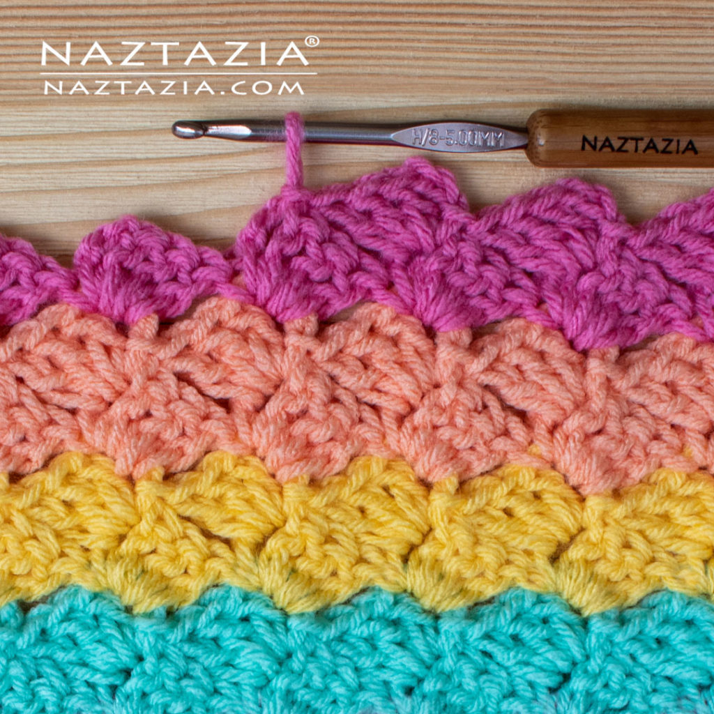 How to Crochet Crosshatch Stitch Tutorial and Pattern