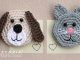 Crochet Dog and Cat Magnet Tutorial