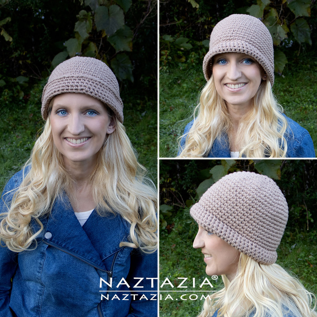 Crochet Easy Hat with Brim Naztazia