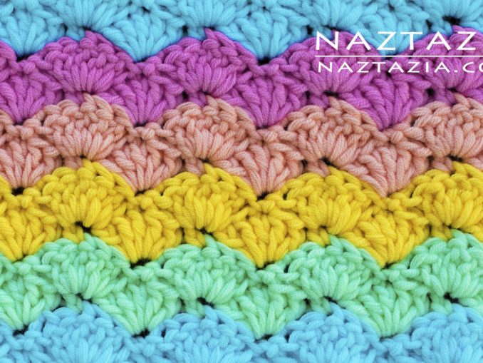 How to Crochet the Jacob's Ladder Stitch - Naztazia