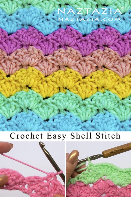 how-to-crochet-shell-textured-stitch-pattern-video-tutorial-freebie-patterns