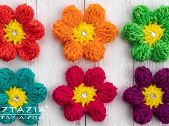How to Crochet a Flower Border Edging Naztazia