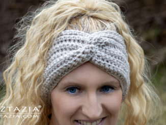 Crochet Easy Twisted Headband DIY Pattern and Tutorial