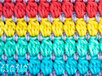 How to Crochet Cable Stitch and Crochet Braids - Naztazia ®