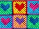 How to Crochet Granny Square Heart Written Pattern and Video by Donna Wolfe from Naztazia