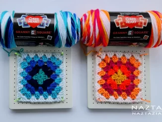 Red Heart All In One Granny Square Yarn an Honest Review