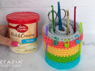 How to Crochet a Crochet Hook Holder