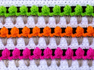 Crochet Ice Cream Cone Stitch Pattern