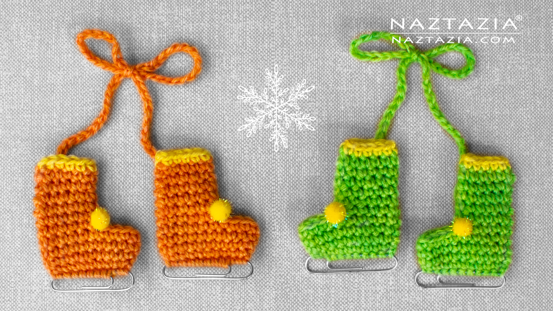 Crochet Ice Skates Naztazia