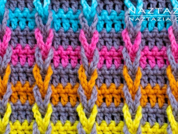 3D Crochet Stitch - Naztazia