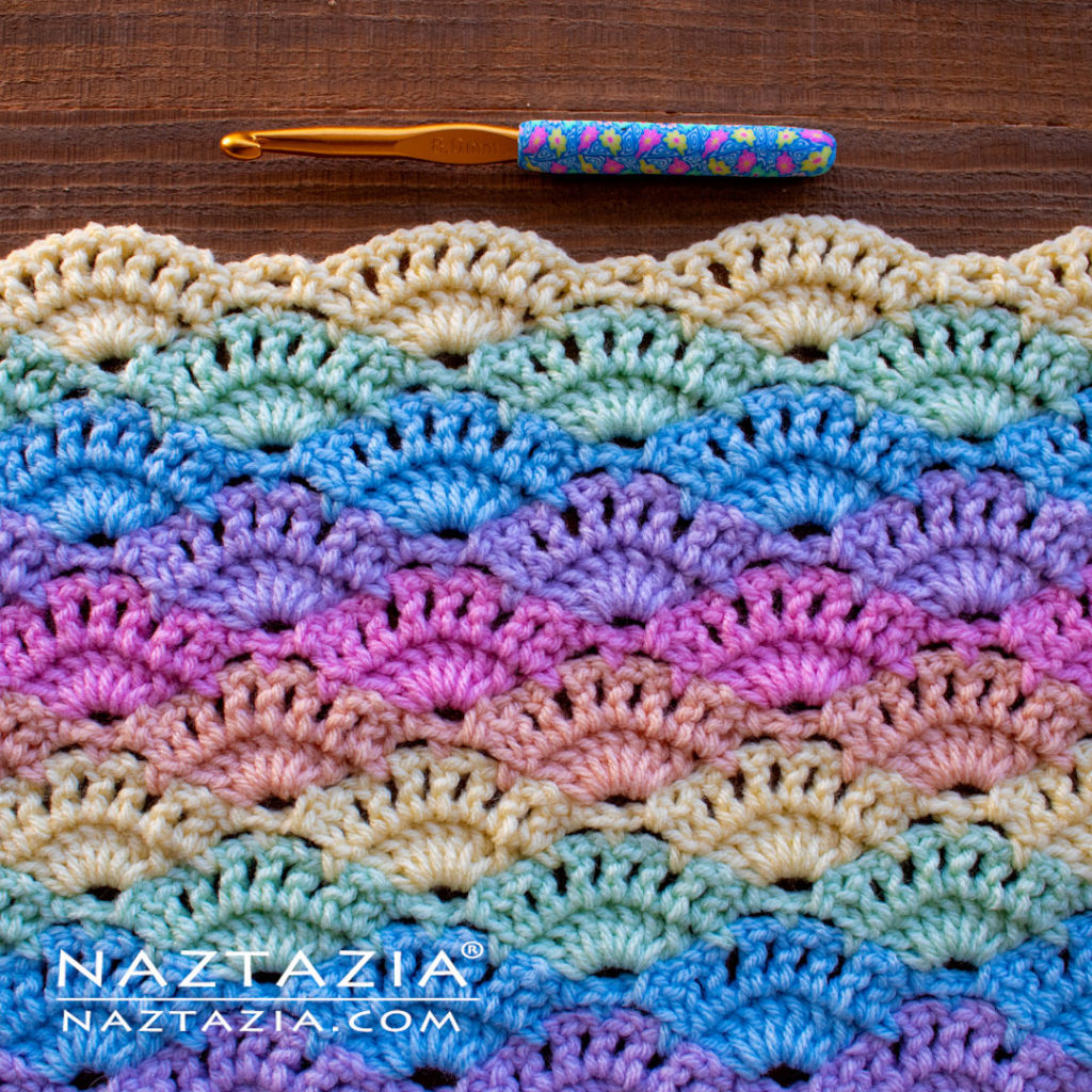 Crochet Large Shell Stitch Premium Pattern