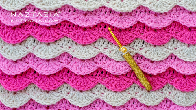 Crochet Layered Shell Stitch Pattern