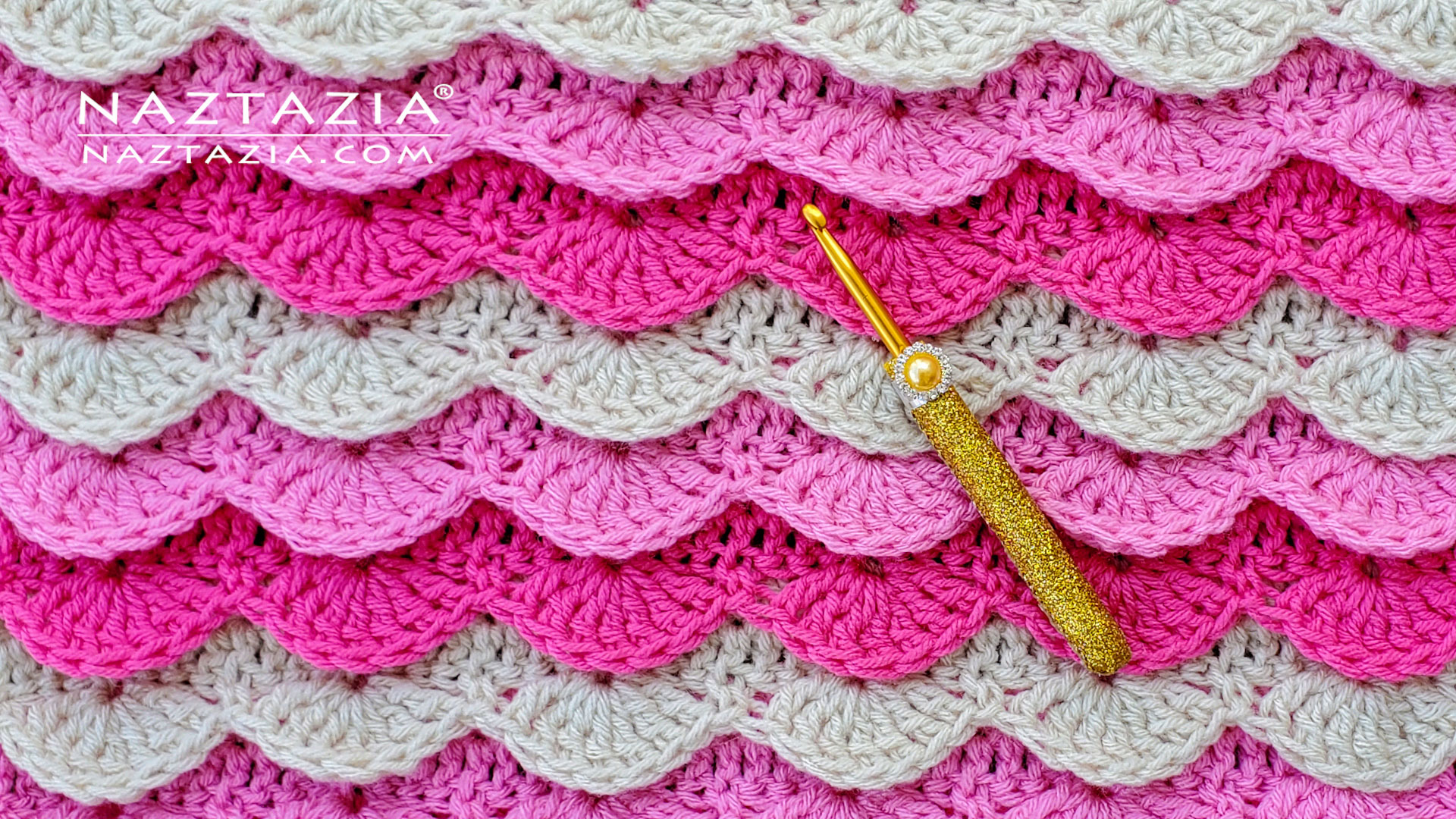 Crochet Layered Shell Stitch Pattern Naztazia