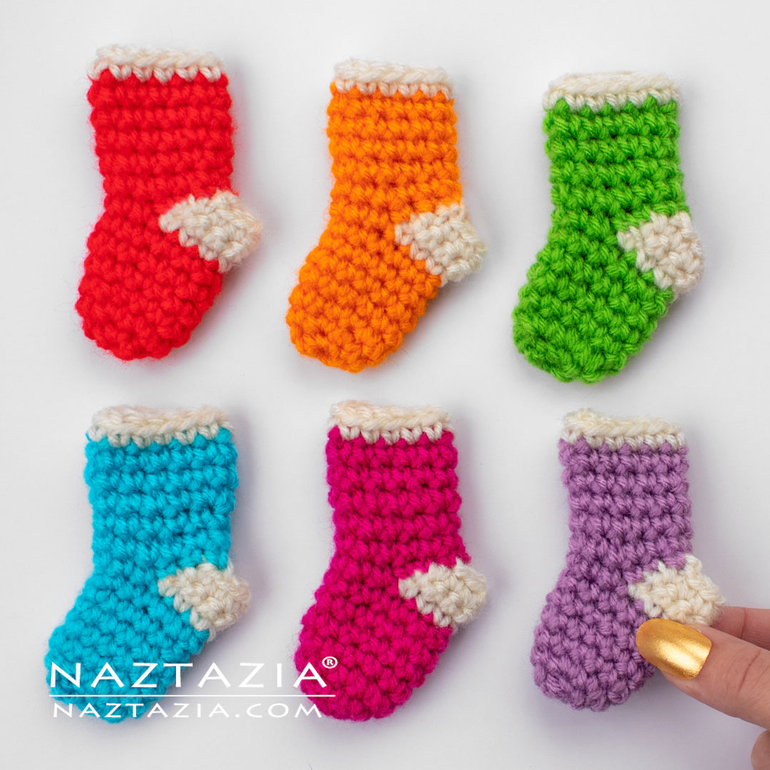 Crochet Mini Stocking Naztazia