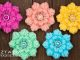 Crochet Puff Flowers