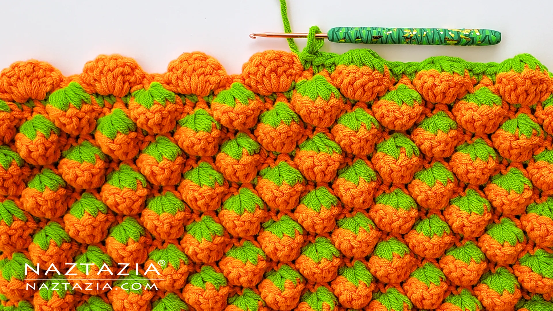 Crochet Pumpkin Stitch Naztazia