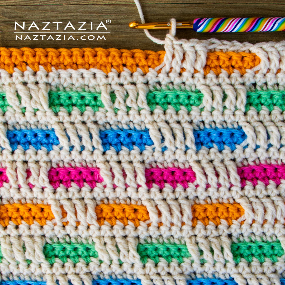 Crochet Ribbon Stitch Naztazia