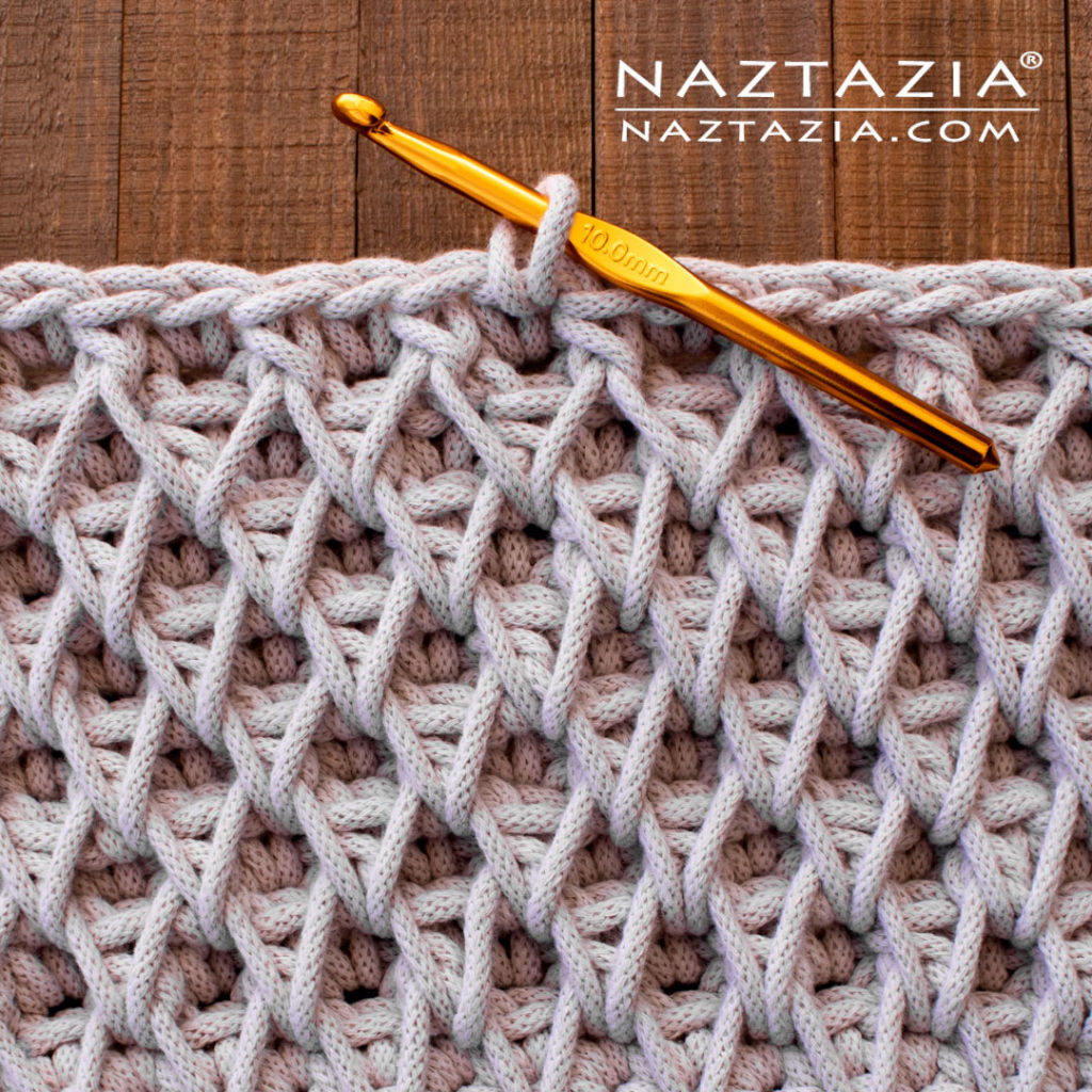 CROCHET WOVEN bag step by step basic stitches