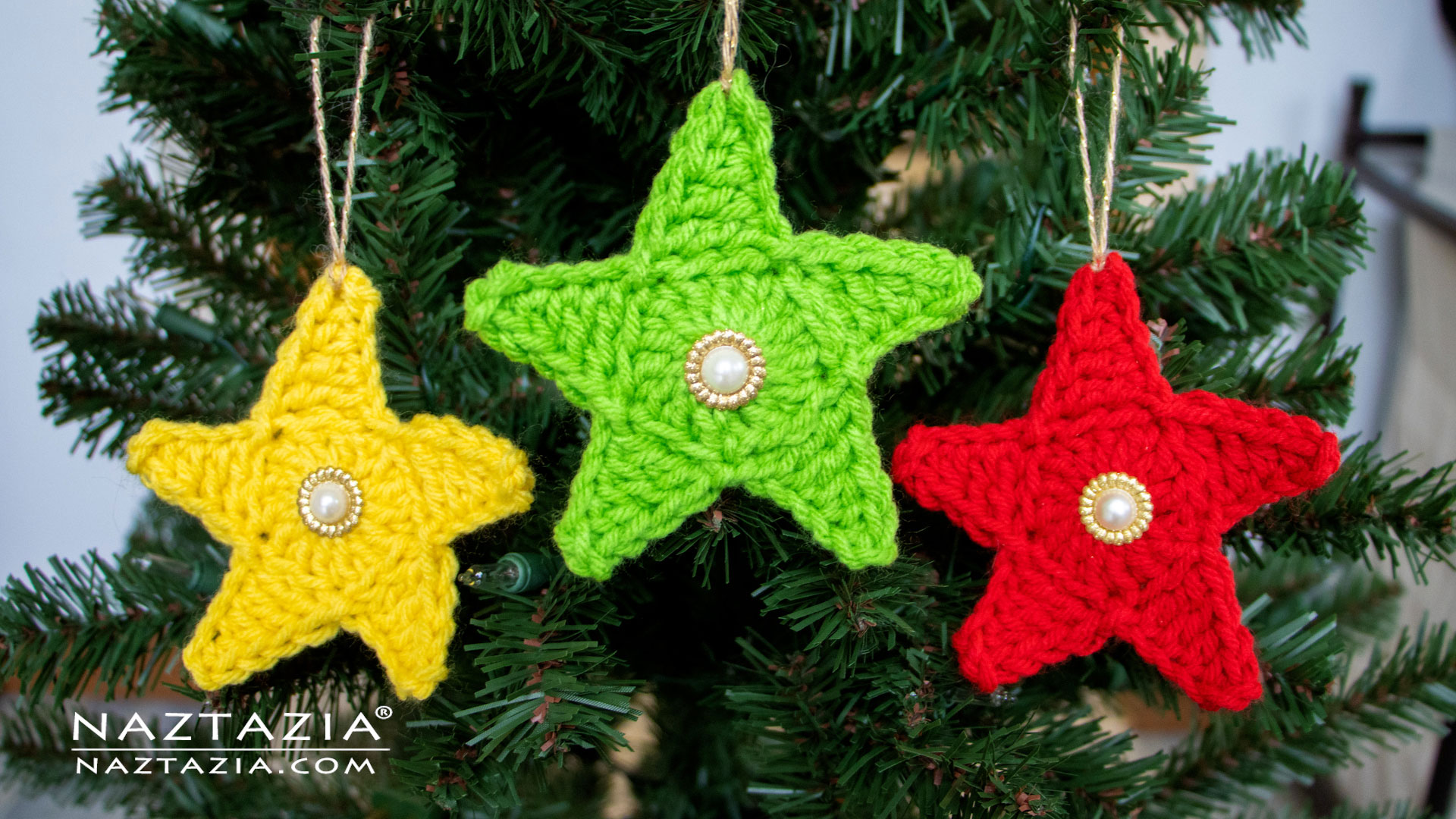 Crochet Star Ornament Naztazia