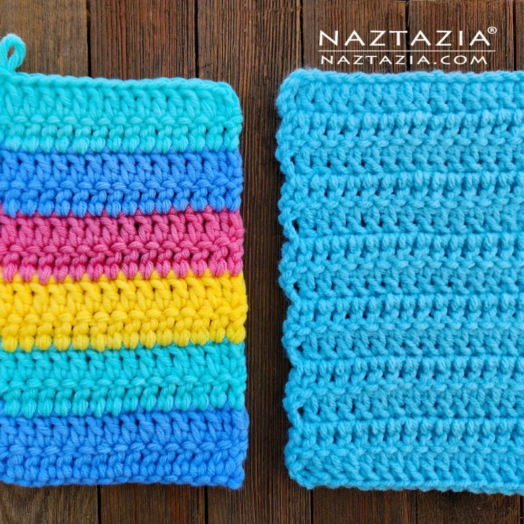 Crochet Straight Edges Video Tutorial and Written Pattern by Donna Wolfe from Naztazia