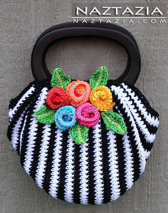 Crochet Swag Bag Made by Naztazia