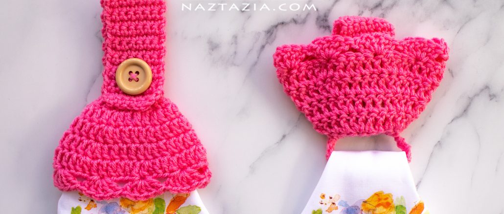 How to Crochet Towel Toppers with a Hidden Ring