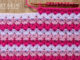 How to Crochet V Stitch Cluster Pattern