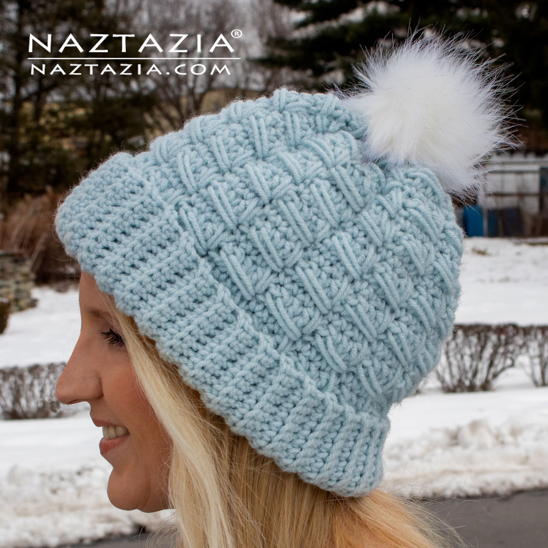 Crochet Warm Winter Hat Naztazia