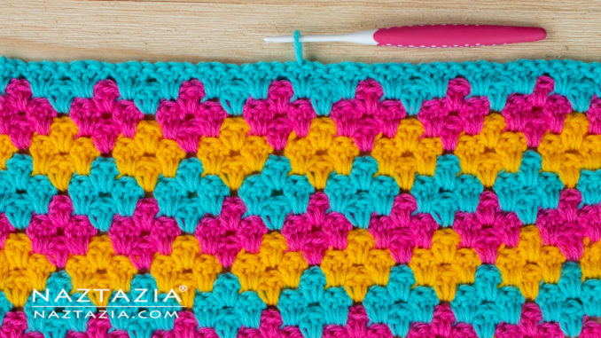 Diamond Granny Stitch Crochet Pattern