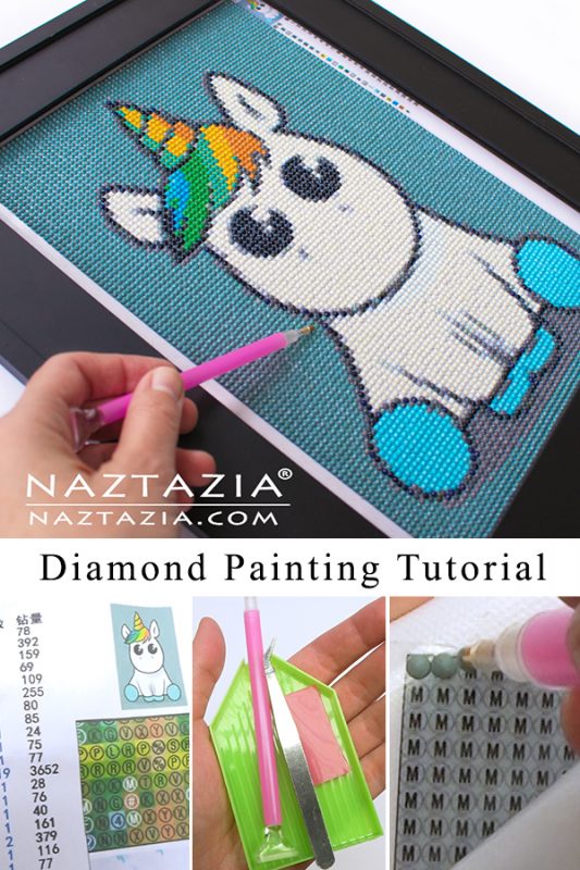 Diamond Painting Tutorial Naztazia