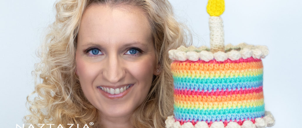 Crochet Birthday Cake DIY